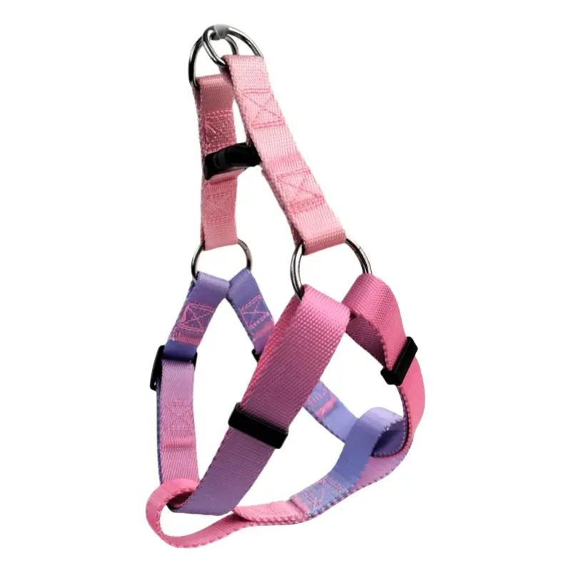 pink and purple ombre gradient dog harness thumbnail
